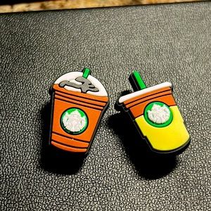 Starbucks Shoe Charms NWOT